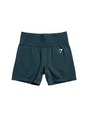 Gymshark Vital High-Waisted Seamless Shorts Women's Size Medium Green Marl